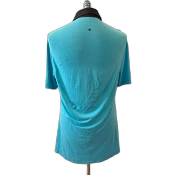 Lululemon Men's Precision Polo Shirt Golf Tennis Beach Blanket Blue XL - Picture 3 of 5